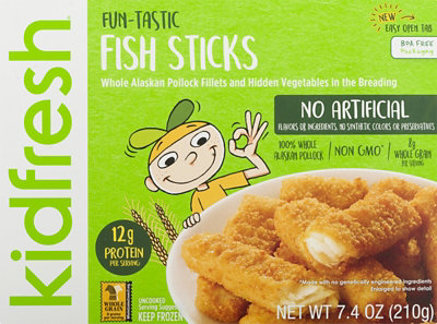 Kidfresh Fish Stick Funtasti - 7.4 Oz - pavilions