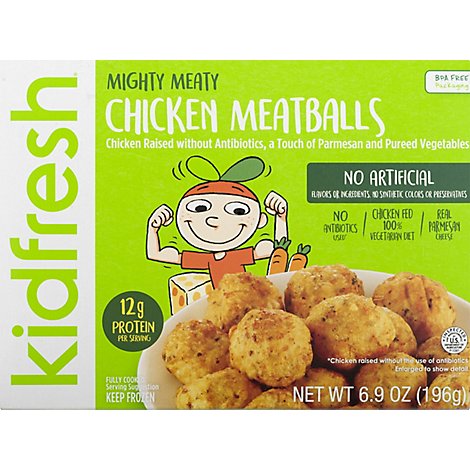Kidfresh Chicken Meatballs - 6.9 Oz