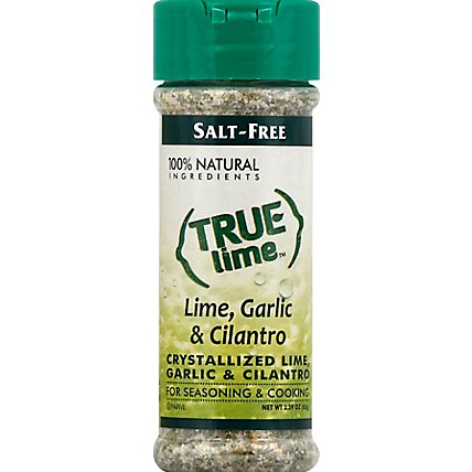 True Citrus Seasoning True Lime Crystallized Lime Garlic & Cilantro - 2.29 Oz - Image 2
