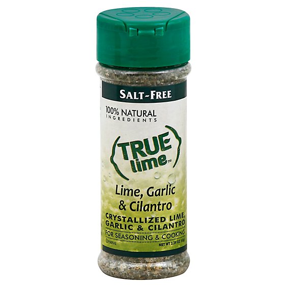 True Citrus Seasoning True Lime Crystallized Lime Garlic & Cilantro - 2.29 Oz