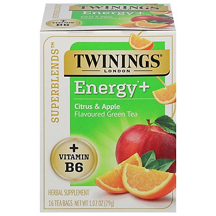 Twinings Tea Citrus & Apple Green Tea - 16 Count - Image 2