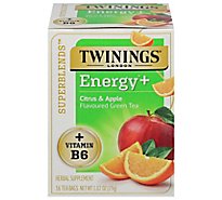 Twinings Tea Citrus & Apple Green Tea - 16 Count