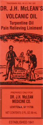 Dr Jh Mclean Volcanic Oil - 2 Oz - Image 2