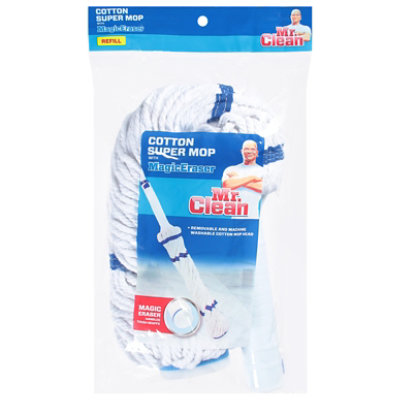 Mr. Clean SuperMop Mop With Magic Eraser Refill 1 Count ACME Markets