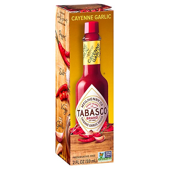 TABASCO Sauce Garlic Pepper - 2 Oz