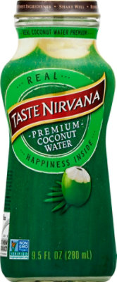 Taste Nirvana Coconut Water - 9.5 Fl. Oz. - Image 2