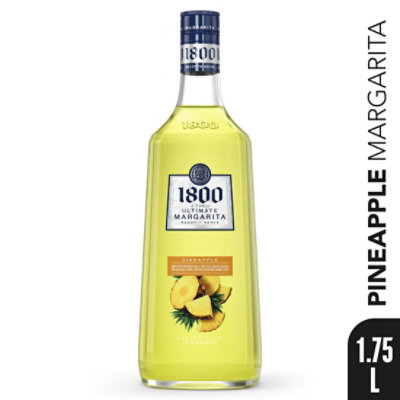 1800 The Ultimate Pineapple Margarita 9.95% ABV - 1.75 Liter - Image 1