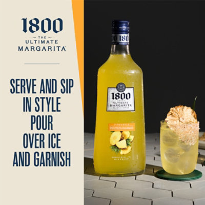 1800 The Ultimate Pineapple Margarita 9.95% ABV - 1.75 Liter - Image 2