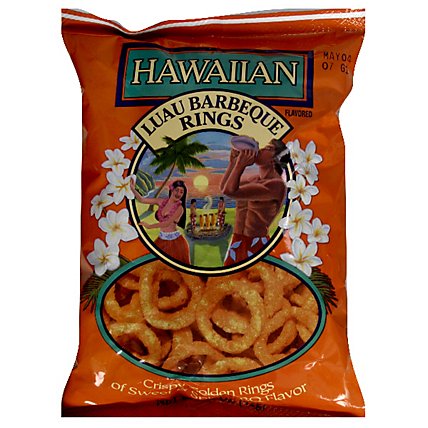 Hawaiian Snack Rings Luau Barbeque - 1.5 Oz - Image 1