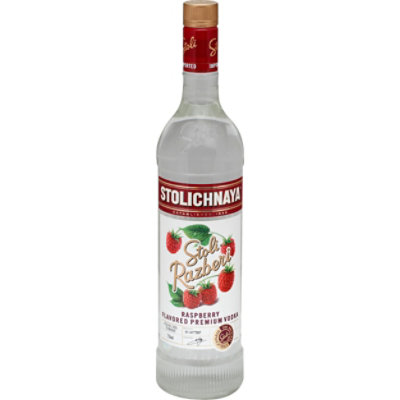 STOLICHNAYA Vodka Razberi 75 Proof - 750 Ml - Image 3