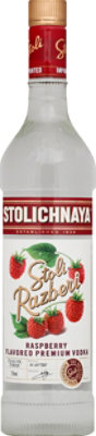 STOLICHNAYA Vodka Razberi 75 Proof - 750 Ml - Image 2