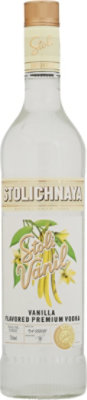 STOLICHNAYA Vodka Vanilla 75 Proof - 750 Ml - Image 2