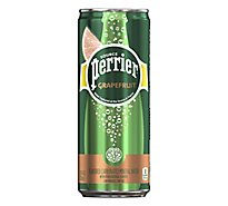 Perrier Pink Grapefruit Carbonated Mineral Water Cans - 8-11.15 Oz