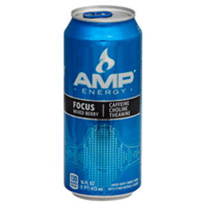 AMP Energy Drink Focus Mixed Berry 16 Fl. Oz. Albertsons