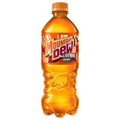 Mountain Dew Live Wire Soda - 20 Fl. Oz. - jewelosco