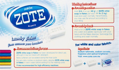 Zote Laundry Flakes - 17.6 Oz - Image 5