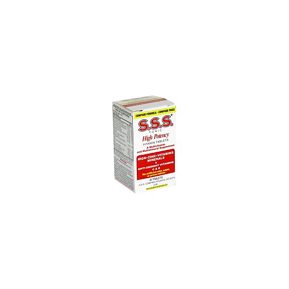 Mid Sss Tonico Tablets 40 Ct - 40 Count