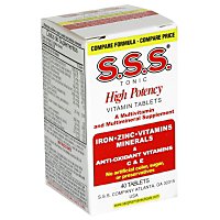 Mid Sss Tonico Tablets 40 Ct - 40 Count - Image 1
