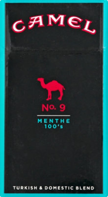 Camel Cigarettes No. 9 Menthol 100s Box Pack albertsons