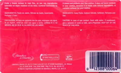 Lirio Laundry Bar Soap Rosa - 14.1 Oz - Image 3