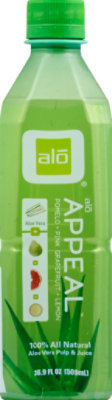 alo APPEAL Aloe Vera Juice Drink Pomelo + Pink Grapefruit + Lemon  - 16.9 Fl. Oz. - Image 2