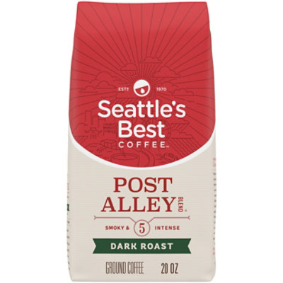 Seattles Best Coffee Coffee Ground Dark & Intense Signature Blend No. 5 Level 5 - 20 Oz - Image 1