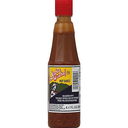 Salsa Huichol Sauce Hot Bottle - 6.5 Oz - Image 2