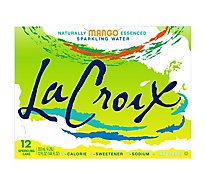 LaCroix Sparkling Water Core Mango 12 Count - 12 Oz
