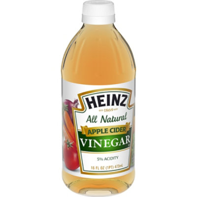 Heinz All Natural Apple Cider Vinegar with 5% Acidity - 16 Fl. Oz. - Image 2