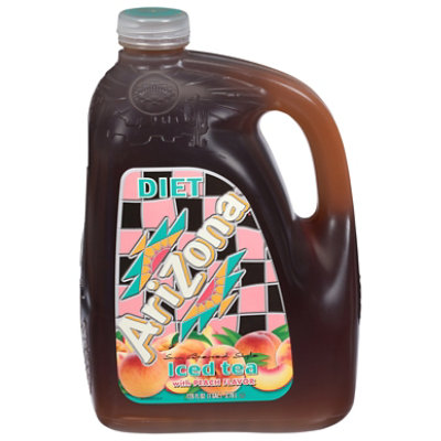 AriZona Peach Diet Iced Tea - 128 Fl. Oz. - Image 2