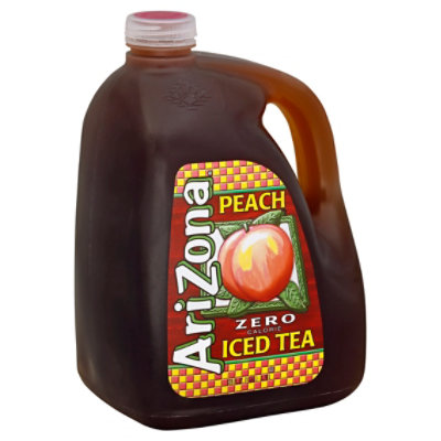 AriZona Iced Tea Peach Zero Calorie - 128 Fl. Oz. - Image 1