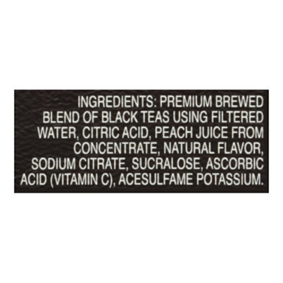 AriZona Peach Diet Iced Tea - 128 Fl. Oz. - Image 4