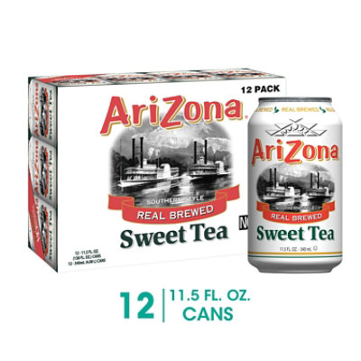 AriZona Sweet Tea Real Brewed Southern Style - 12-11.5 Fl. Oz.