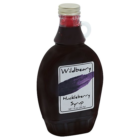 Huckleberry Syrup/Oval Jar W/Handle 10oz - 10 Oz