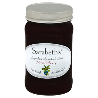 Sarabeths Fruit Spread Mixed Berry - 18 Oz - Image 1