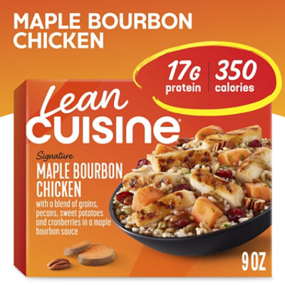 LEAN CUISINE Protein Kick Maple Boubon Chicken Frozen Entree Box - 9 Oz