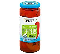 Mediterranean Organic Peppers Fire Roasted Gourmet Red - 16 Oz