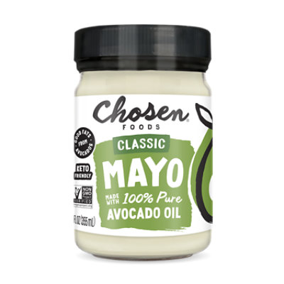 Chosen Foods Mayonnaise Avocado Oil Mayo - 12 Fl. Oz. - Image 1