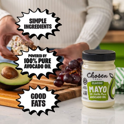 Chosen Foods Mayonnaise Avocado Oil Mayo - 12 Fl. Oz. - Image 4