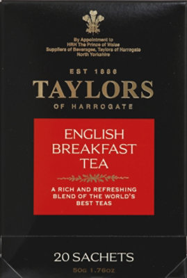 Taylors of Harrogate English Breakfast Tea - 20 Count - Image 2