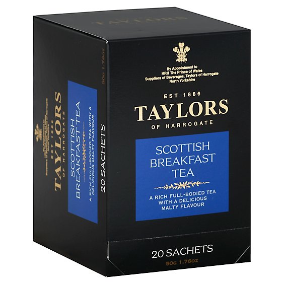 Taylors of Harrogate Scottish Breakfast Tea - 20 Count