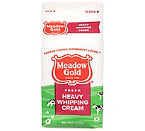 Meadow Gold Fresh Heavy Whipping Cream Carton - 1 Pint