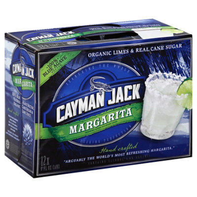 Cayman Jack Malt Beverage Margarita - 12-8 Fl. Oz. - Shaw's