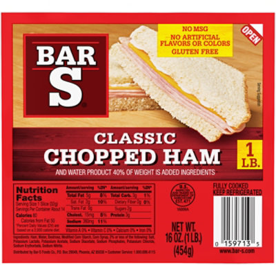 Bar-S Ham Chopped Sliced - 16 Oz - Image 3