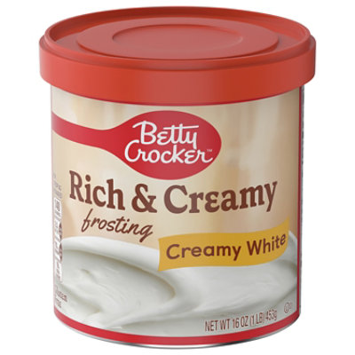 Betty Crocker Rich & Creamy Frosting Creamy White - 16 Oz - Image 3