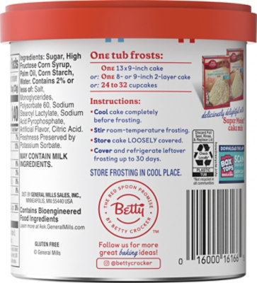 Betty Crocker Rich & Creamy Frosting Creamy White - 16 Oz - Image 6