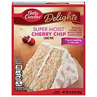 Betty Crocker Delights Cake Mix Super Moist Cherry Chip - 15.25 Oz - Image 2