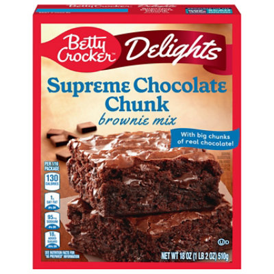 Betty Crocker Brownie Mix Premium Chocolate Chunk with Hersheys - 18 Oz - Image 3