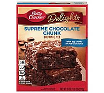 Betty Crocker Brownie Mix Premium Chocolate Chunk with Hersheys - 18 Oz