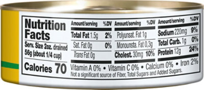 Dolores Tuna Yellowfin Chuck Light in Vegetable Oil - 5 Oz - Image 6